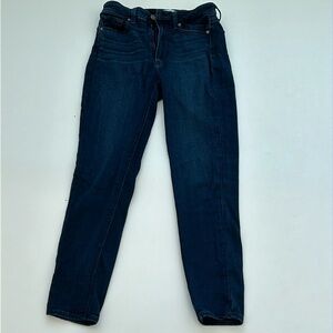 Lightly worn, dark blue JEANS